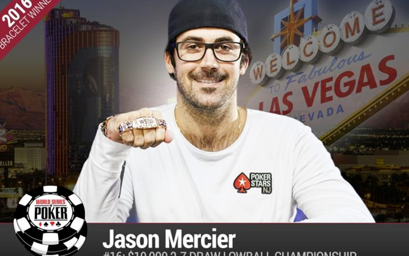 WSOP 2016 – Джейсон Мерсьє виграв четвертий браслет